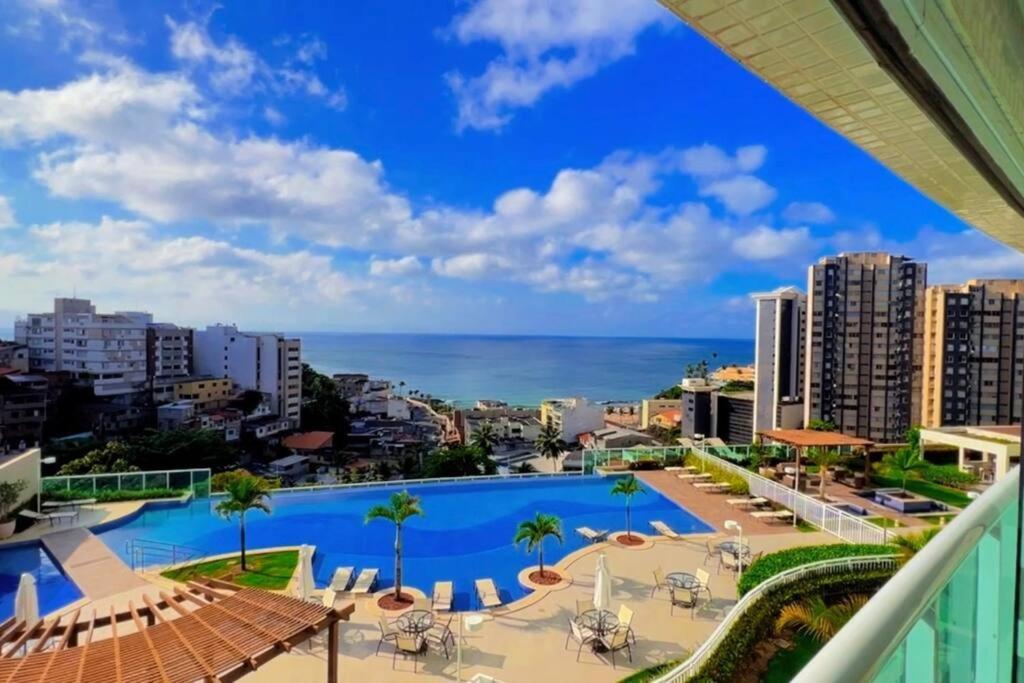 Vista Mar Nascente, Dois Quartos, Novo, No Melhor Do Rio Vermelho, Condominio Club, 1103 サルバドール エクステリア 写真